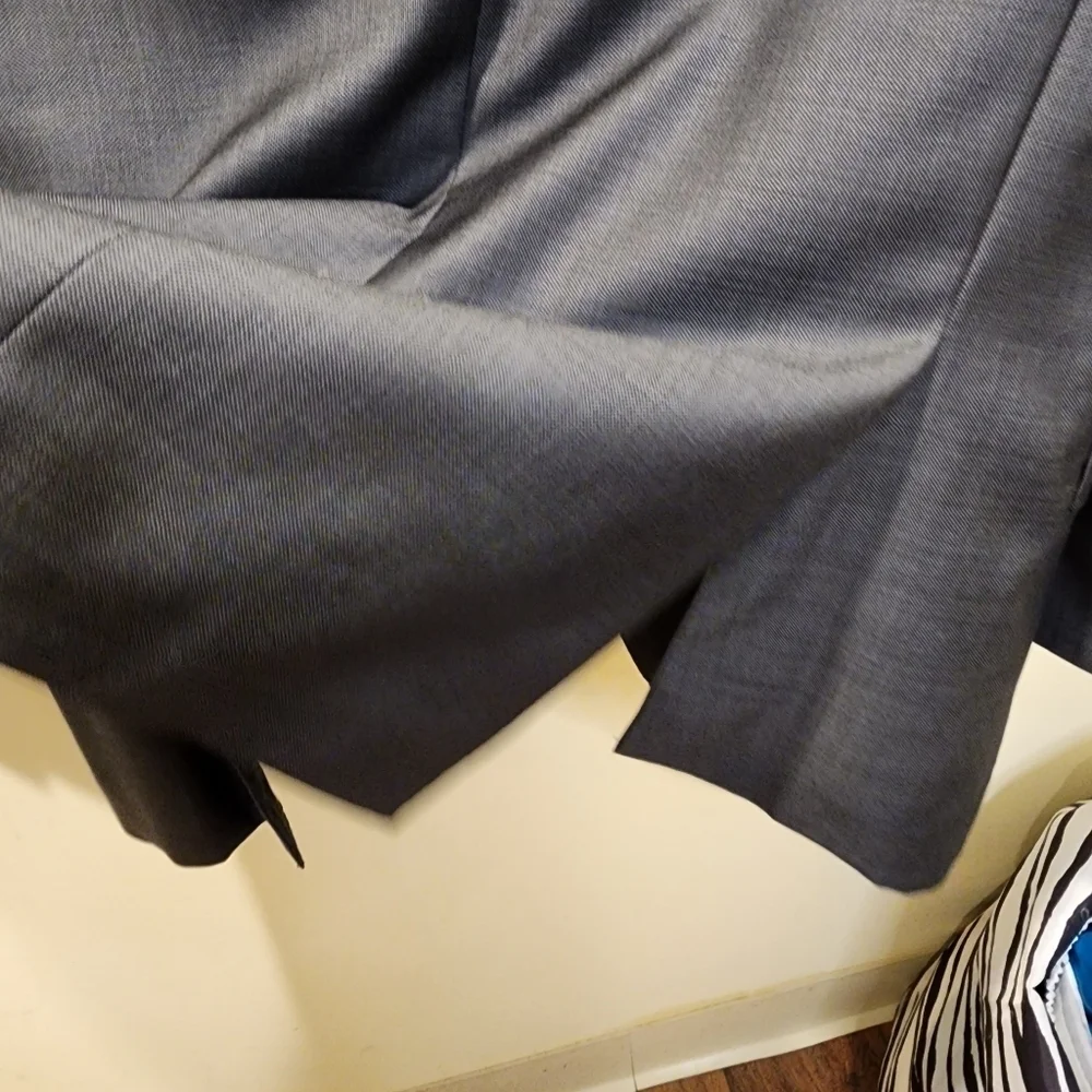 Black Brown men's Slim  gray 100% wool blazer size 44R